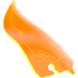 KLOCK WERKS WINDSHIELD FLH 6.5" (KWW - 01 - 0643) - DRIVEN Canada's Powersports KWW - 01 - 0643