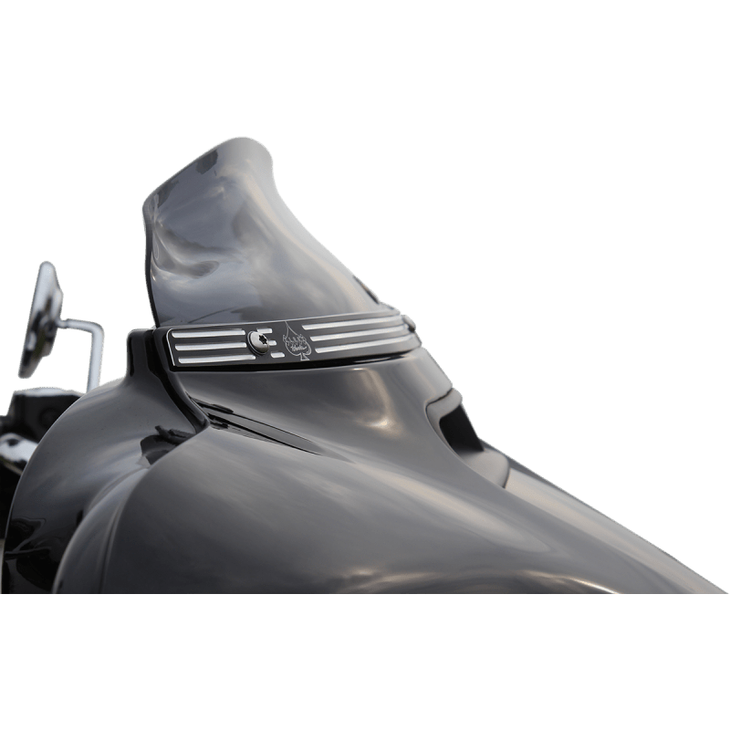 KLOCK WERKS WINDSHIELD FLR SL14 - 19 FLHT 4" - DRIVEN Canada's Powersports KWW - 01 - 0405