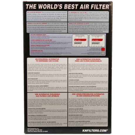 KN HIGH - FLOW OEM AIR FILTER (YA - 1009) - DRIVEN Canada's Powersports 024844245199YA - 1009