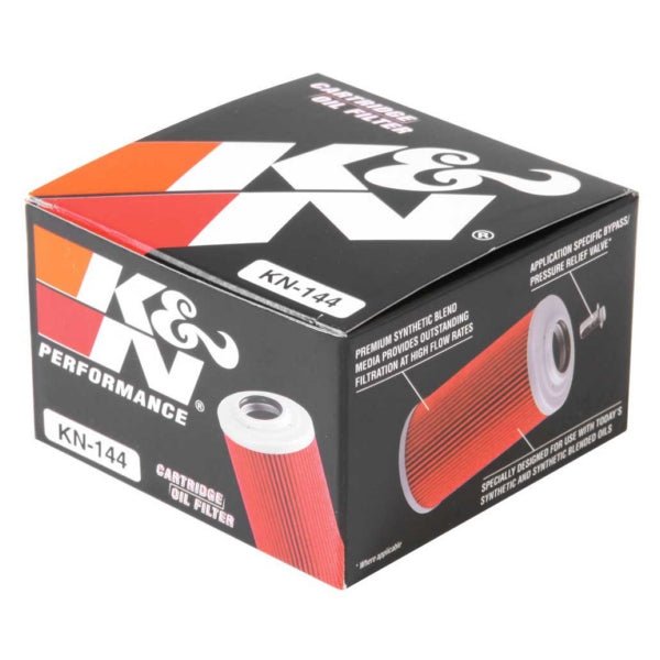 KN OIL FILTER (KN - 144) - DRIVEN Canada's Powersports 024844084255KN - 144
