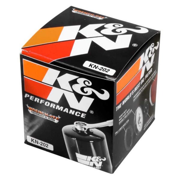 KN PERFORMANCE OIL FILTER CARTRIDGE TYPE (KN - 202) - DRIVEN Canada's Powersports 024844084477KN - 202