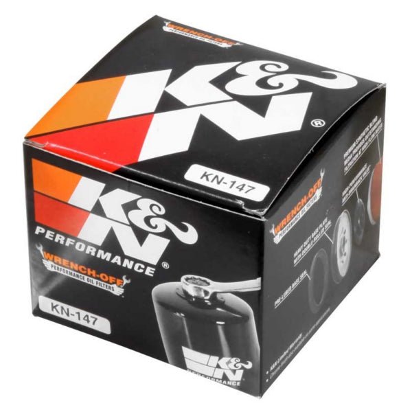 KN PERFORMANCE OIL FILTER CARTRIDGE TYPE (KN - 147) - DRIVEN Canada's Powersports 024844084286KN - 147