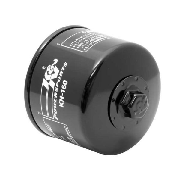 KN PERFORMANCE OIL FILTER CARTRIDGE TYPE (KN - 160) - DRIVEN Canada's Powersports 024844303707KN - 160