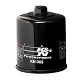 KN PERFORMANCE OIL FILTER CARTRIDGE TYPE (KN - 303) - DRIVEN Canada's Powersports 024844084491KN - 303