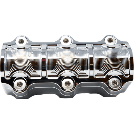 KODLIN BIG BLOCK RISERS FOR 1 1/4" CLAMP SIZE HANDLEBARS CHROME (K55119) - DRIVEN Canada's Powersports K55119