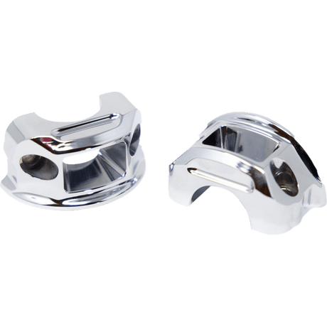 KODLIN BRAKE/CLUTCH PERCH CLAMP PAIR M8 SOFTAIL MODELS 2018 CHROME (K56243) - DRIVEN Canada's Powersports K56243
