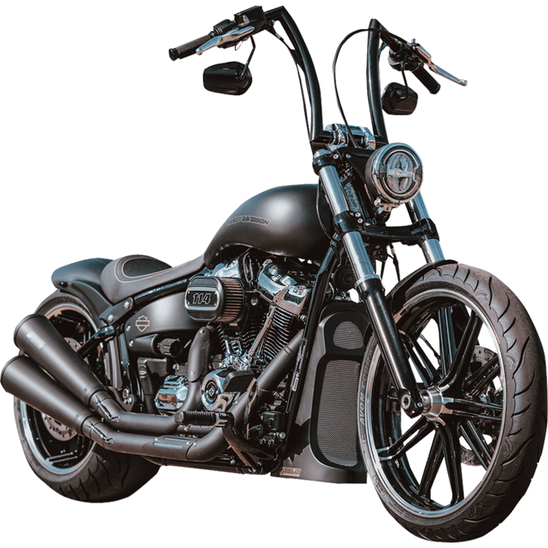KODLIN CHIN SPOILER UNPAINTED M8 SOFTAIL (K59535) - DRIVEN Canada's Powersports K59535