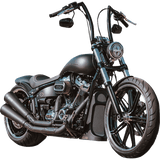 KODLIN CHIN SPOILER UNPAINTED M8 SOFTAIL (K59535) - DRIVEN Canada's Powersports K59535