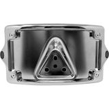 KODLIN CURVED 3 - BOLT MOUNTED ELYPSE 3 - 1 LICENSE PLATE KIT, CHROME (KUS20351) - DRIVEN Canada's Powersports KUS20351