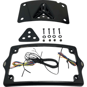 KODLIN CURVED 3 - BOLT MOUNTED ELYPSE 3 - 1 LICENSE PLATE KIT, - DRIVEN Canada's Powersports KUS20350