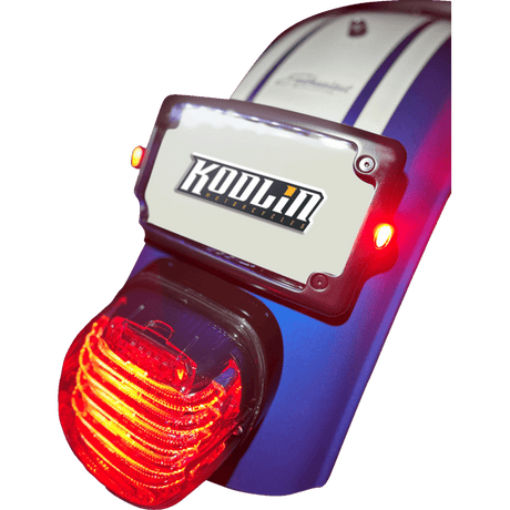 KODLIN CURVED 3 - BOLT MOUNTED ELYPSE 3 - 1 LICENSE PLATE KIT, - DRIVEN Canada's Powersports KUS20350