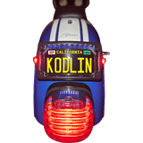 KODLIN CURVED 3 - BOLT MOUNTED ELYPSE 3 - 1 LICENSE PLATE KIT, - DRIVEN Canada's Powersports KUS20350
