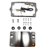 KODLIN CURVED ELYPSE 3 - 1 TOURING LICENSE PLATE KIT CHROME (KUS20301) - DRIVEN Canada's Powersports KUS20301