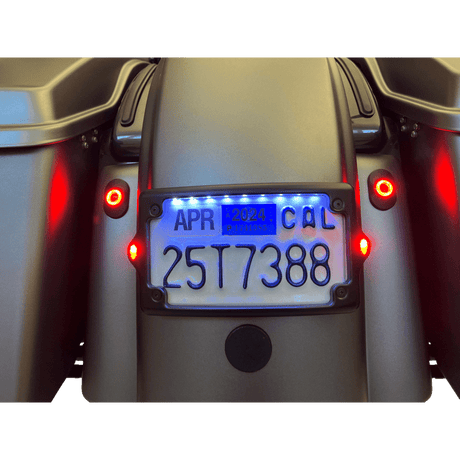 KODLIN CURVED ELYPSE 3 - 1 TOURING LICENSE PLATE KIT - DRIVEN Canada's Powersports KUS20300