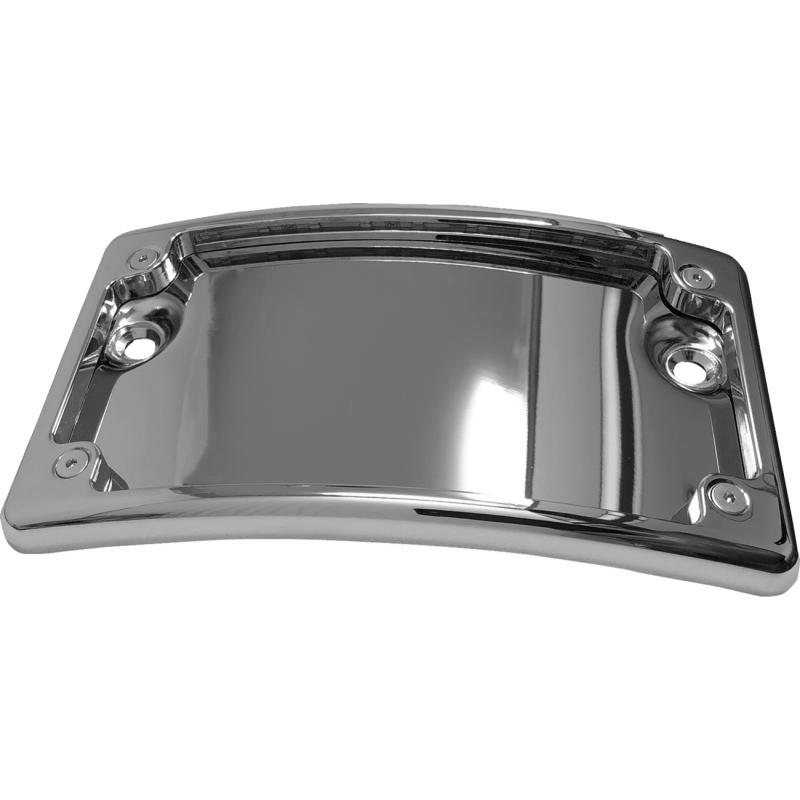 KODLIN CURVED UNIVERSAL LICENSE PLATE KIT CHROME (KUS20201) - DRIVEN Canada's Powersports KUS20201