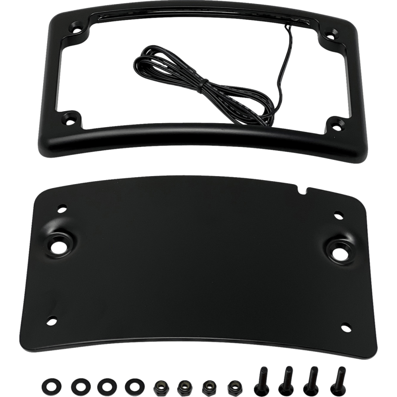 KODLIN CURVED UNIVERSAL LICENSE PLATE KIT - DRIVEN Canada's Powersports KUS20200