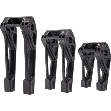 KODLIN FASTBACK BILLET RISERS 10" FITS M8 SOFTAIL W/DIGITAL SPEEDO (K55121) - DRIVEN Canada's Powersports K55121