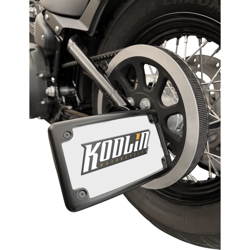 KODLIN LICENSE PLATE BRACKET FOR M8 SOFTAIL MODELS - DRIVEN Canada's Powersports KUS20501