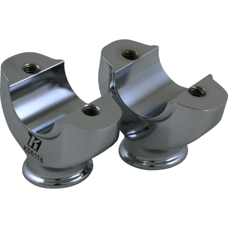 KODLIN LOWER RISERS FOR M8 FXBR CHROME (K55118) - DRIVEN Canada's Powersports K55118