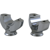 KODLIN LOWER RISERS FOR M8 FXBR CHROME (K55118) - DRIVEN Canada's Powersports K55118