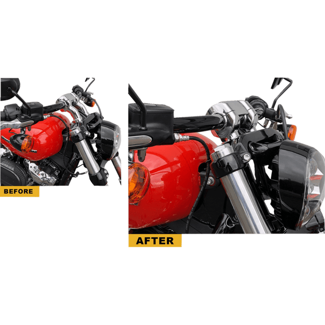 KODLIN LOWER RISERS FOR M8 FXBR - DRIVEN Canada's Powersports K55117