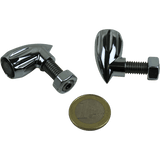 KODLIN NEOWISE BULLET GROOVED REAR INDICATOR 3 - 1 CHROME (K68462) - DRIVEN Canada's Powersports K68462