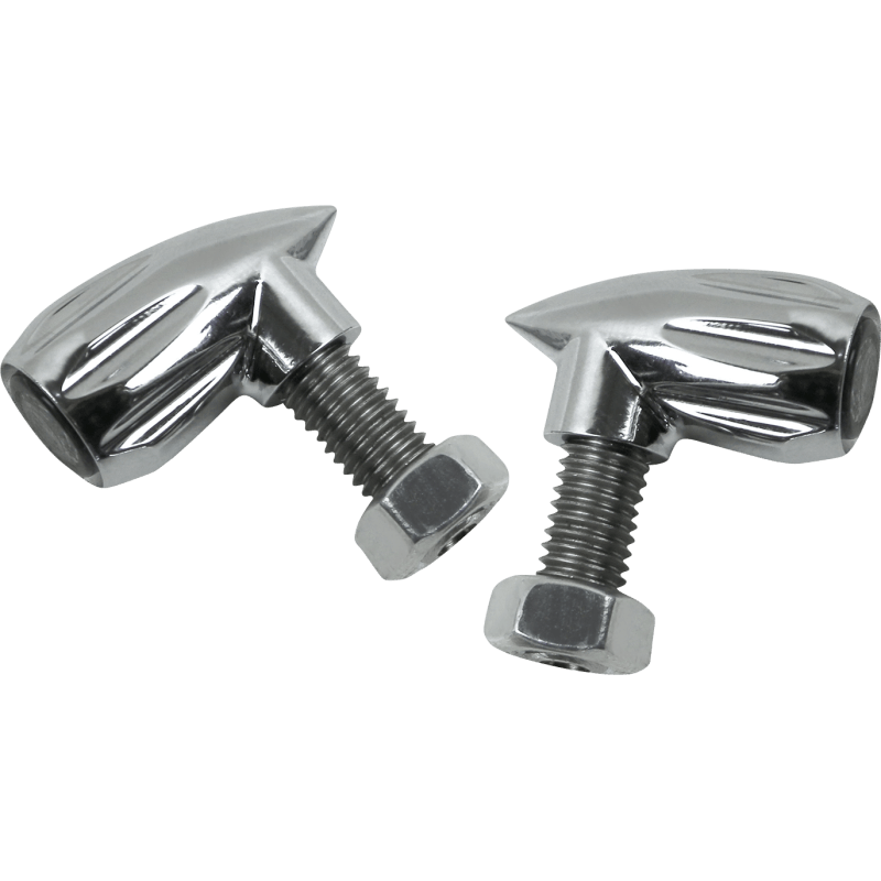 KODLIN NEOWISE BULLET GROOVED REAR INDICATOR 3 - 1 CHROME (K68462) - DRIVEN Canada's Powersports K68462