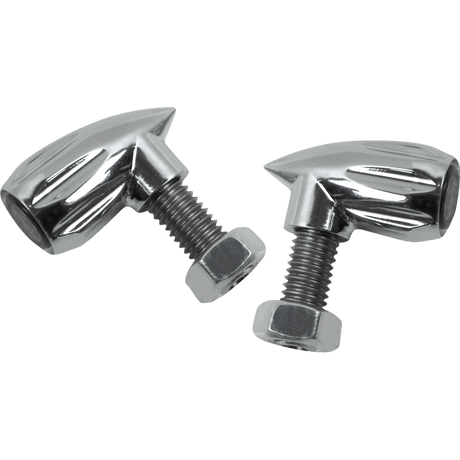 KODLIN NEOWISE BULLET GROOVED REAR INDICATOR 3 - 1 CHROME (K68462) - DRIVEN Canada's Powersports K68462