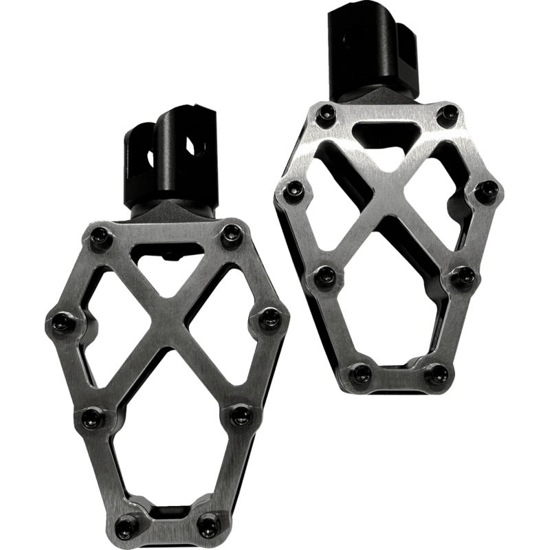 KODLIN NXL FOOTPEGS W/STAINLESS TOP - DRIVEN Canada's Powersports K73255