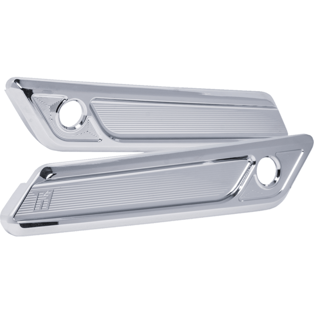 KODLIN SADDLEBAG LATCH COVERS NEW STYLE FOR HD TOURING, CHROME (K59491) - DRIVEN Canada's Powersports K59491