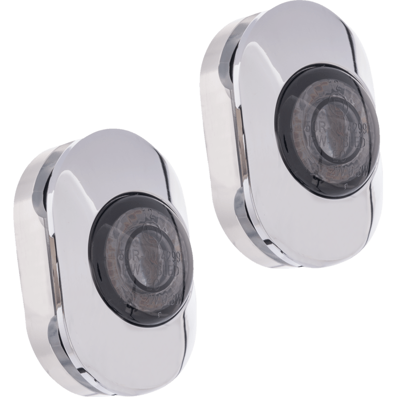 KODLIN SLEEK LIGHTS REAR 3 - 1 FOR TOURING MODELS CHROME REAR (K68496) - DRIVEN Canada's Powersports K68496