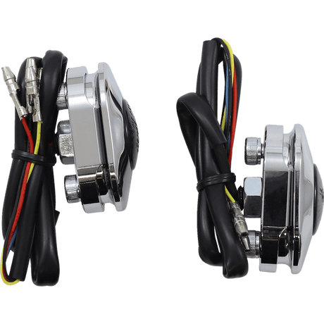 KODLIN SLEEK LIGHTS REAR 3 - 1 FOR TOURING MODELS CHROME REAR (K68496) - DRIVEN Canada's Powersports K68496