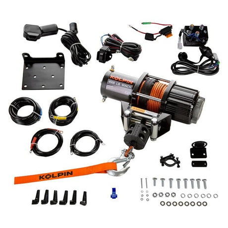 KOLPIN WINCH WITH SYNTHETIC ROPE (25 - 9455) - DRIVEN Canada's Powersports 02875209455925 - 9455