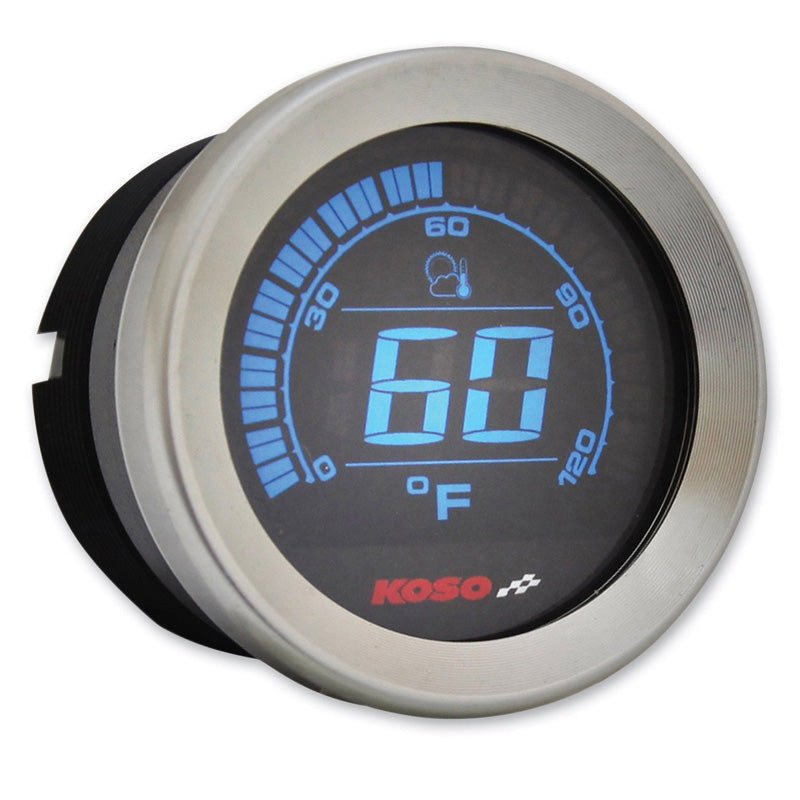 KOSO NORTH AMERICA AMBIENT AIR TEMPERATURE METER FOR HARLEY - DAVIDSON - DRIVEN Canada's Powersports BA050000BA050000