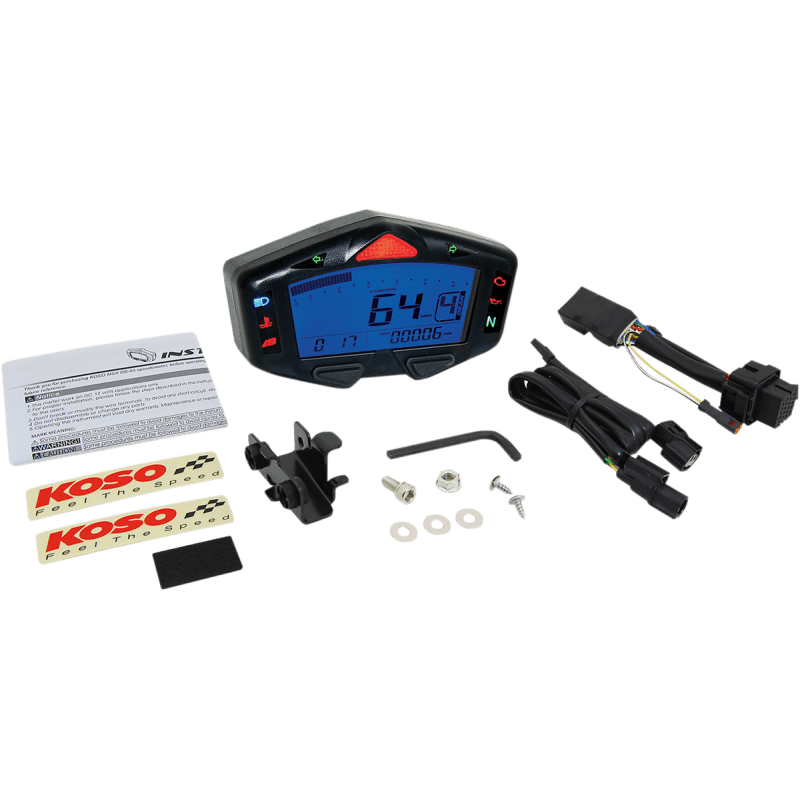 KOSO NORTH AMERICA DB - 03R DIGITAL LCD METER PLUG & PLAY HONDA GROM (BA038900) - DRIVEN Canada's Powersports BA038900BA038900