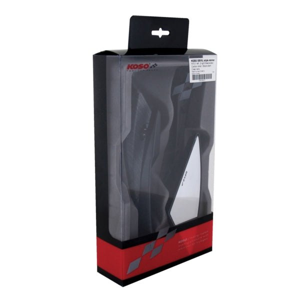 KOSO NORTH AMERICA DEVIL STYLE MIRRORS (OA018CK1) - DRIVEN Canada's Powersports OA018CK1OA018CK1