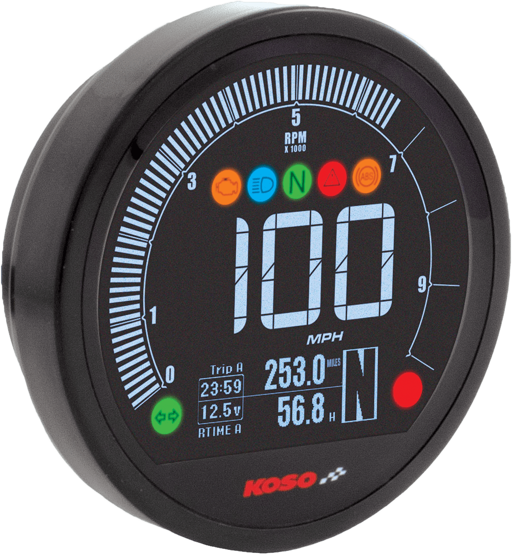 KOSO NORTH AMERICA DL - 04 MULTIFUNCTION METER - DRIVEN Canada's Powersports BA077300BA077300