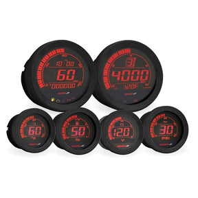 KOSO NORTH AMERICA HD - 02 6PCS KIT WITH AMBIENT AIR TEMPERATURE FOR HARLEY - DAVIDSON (BA050903) - DRIVEN Canada's Powersports BA050903BA050903