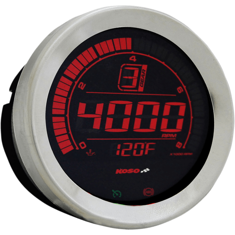 KOSO NORTH AMERICA HD - 02R TACHOMETER FOR HARLEY - DAVIDSON (BA051100) - DRIVEN Canada's Powersports BA051100BA051100