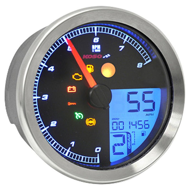 KOSO NORTH AMERICA HD - 04 MULTIFUNCTION METER FOR HARLEY - DAVIDSON - DRIVEN Canada's Powersports BA051221BA051221