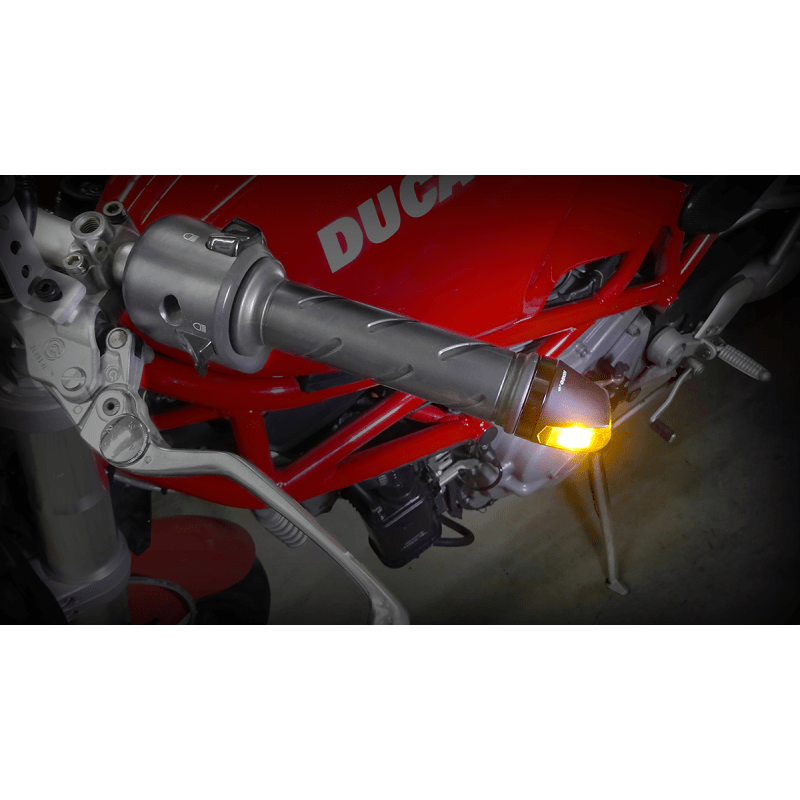 KOSO NORTH AMERICA KNIGHT LED BAR ENDS INDICATOR LIGHTS (HE033013) - DRIVEN Canada's Powersports HE033013HE033013