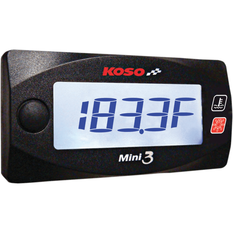 KOSO NORTH AMERICA MINI 3 CYLINDER HEAD TEMPERATURE METER HONDA GROM (BA003245) - DRIVEN Canada's Powersports BA003245BA003245