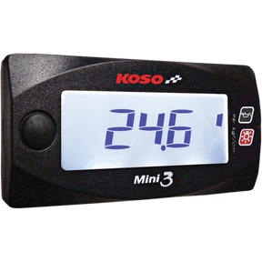 KOSO NORTH AMERICA MINI 3 OIL PRESSURE METER (BA003200) - DRIVEN Canada's Powersports BA003200BA003200