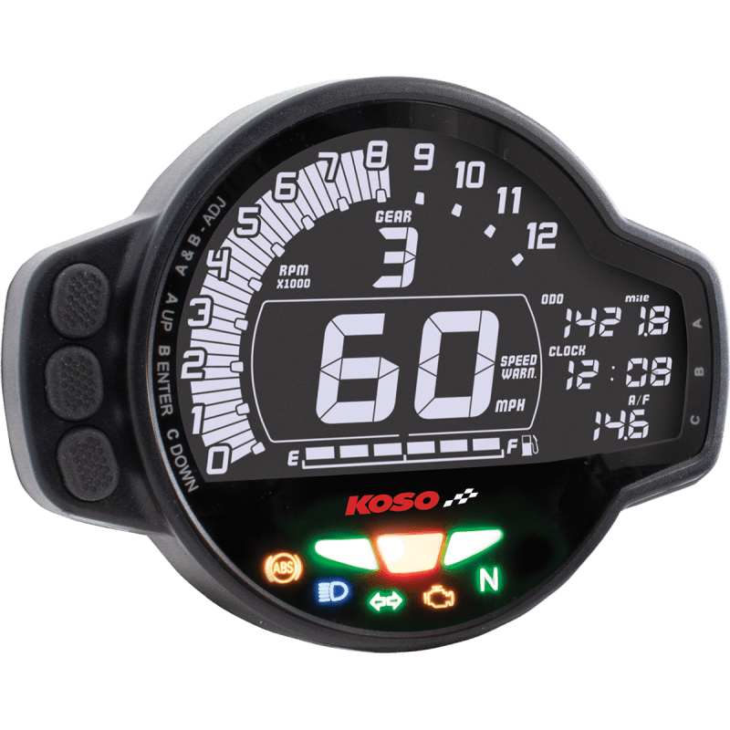 KOSO NORTH AMERICA MS - 01 MULTIFUNCTION METER (BA078100) - DRIVEN Canada's Powersports BA078100