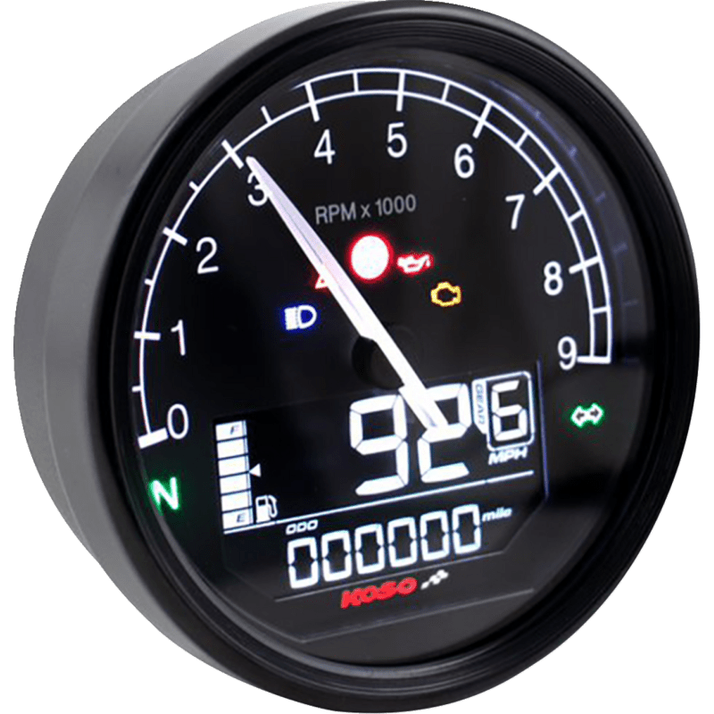 KOSO NORTH AMERICA MULTIFUNCTION METER TNT - 05 D80 FOR H - D (BA087000 - HD) - DRIVEN Canada's Powersports BA087000 - HDBA087000 - HD