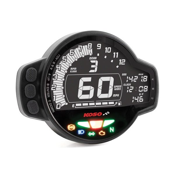 KOSO NORTH AMERICA MULTIFUNCTION METER (BA078100 - GR) - DRIVEN Canada's Powersports BA078100 - GRBA078100 - GR