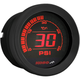 KOSO NORTH AMERICA OIL PRESSURE METER FOR HARLEY - DAVIDSON - DRIVEN Canada's Powersports BA050430BA050430