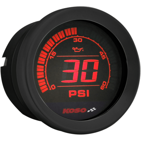 KOSO NORTH AMERICA OIL PRESSURE METER FOR HARLEY - DAVIDSON - DRIVEN Canada's Powersports BA050430BA050430