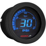 KOSO NORTH AMERICA OIL PRESSURE METER FOR HARLEY - DAVIDSON - DRIVEN Canada's Powersports BA050430BA050430