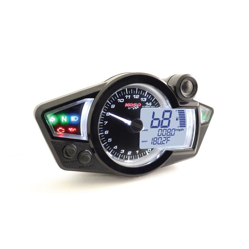KOSO NORTH AMERICA RX - 1N GP STYLE SPEEDOMETER (BA011W02) - DRIVEN Canada's Powersports BA011W02BA011W02
